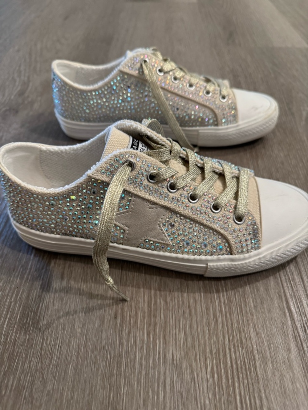 Vintage Havana Sequin Sneakers